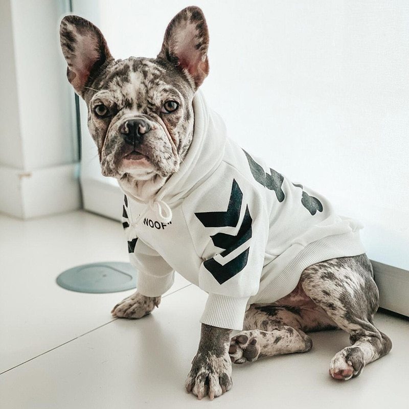 “Off-woof” Winter dog jacket hood