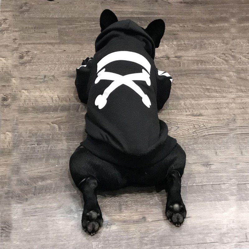 “Off-woof” Winter dog jacket hood