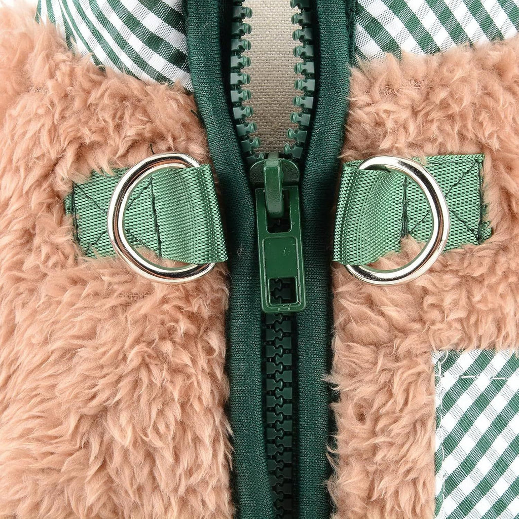 Plush Fleece Dog Coat For Small Dogs
