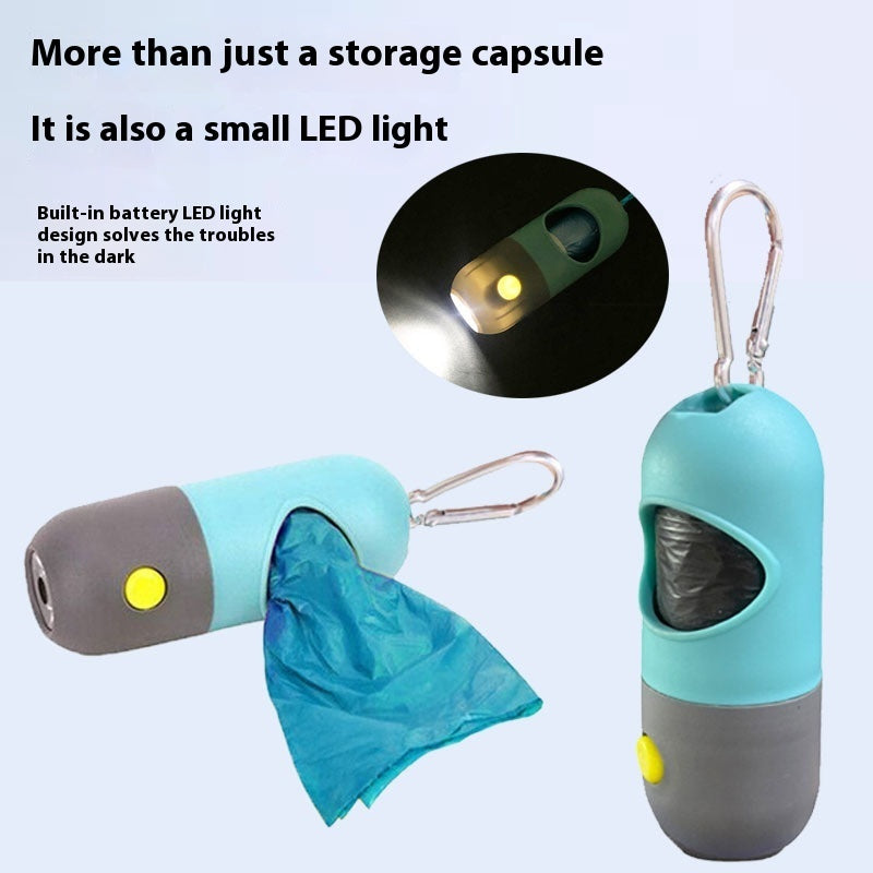 Led Light Pet Waste Bag Dispenser For Dogs and cats