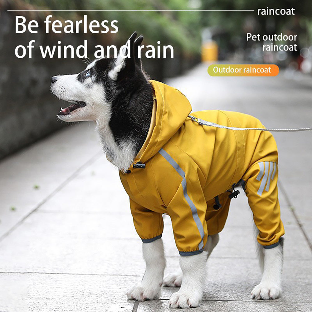 Dog Raincoat / Reflective, Waterproof