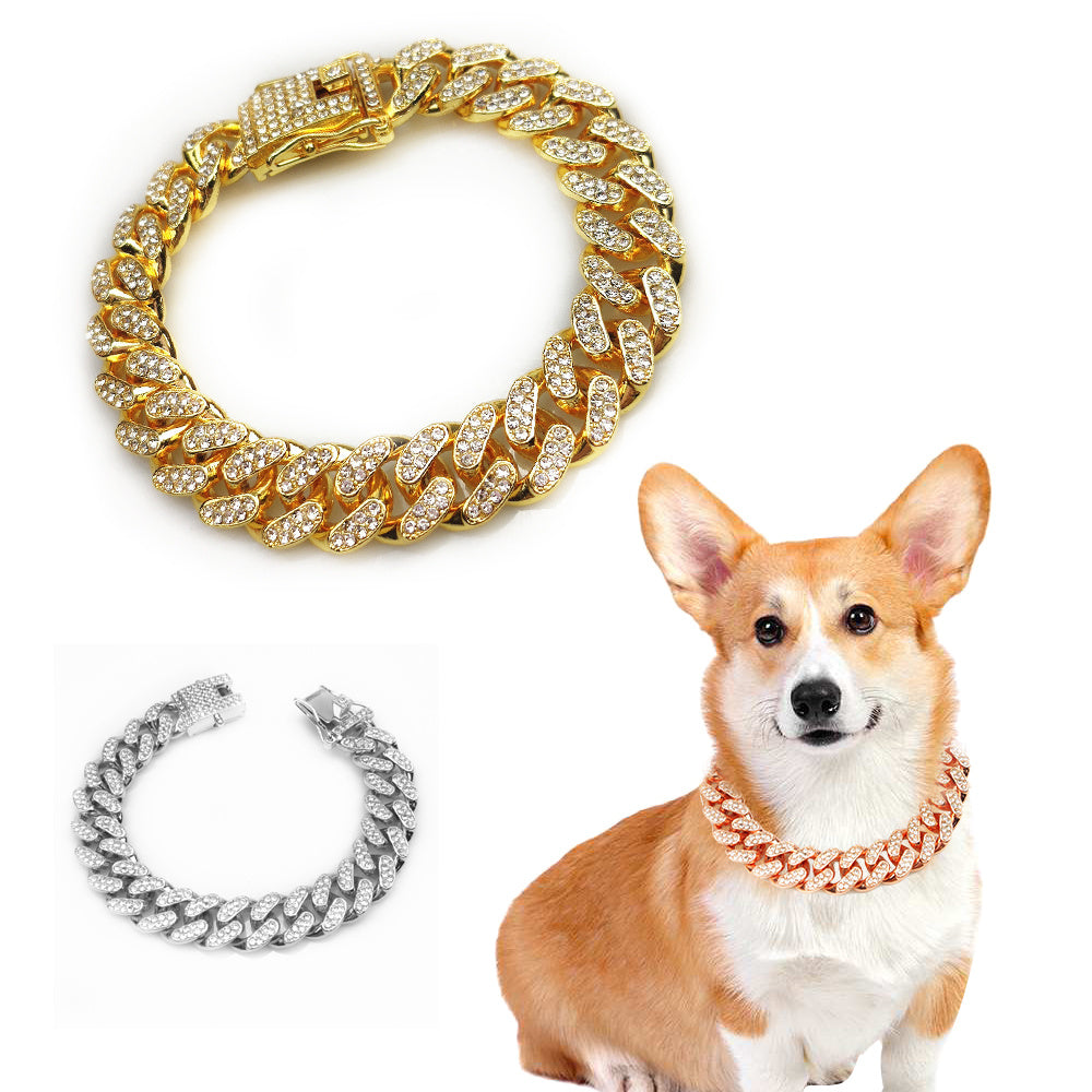 Cuban link collar for dogs