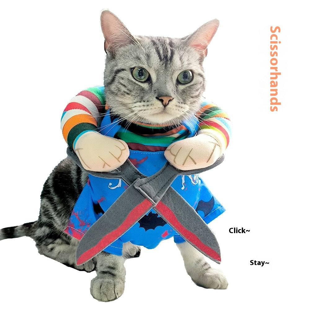 Pet Halloween Costume cat / Chucky