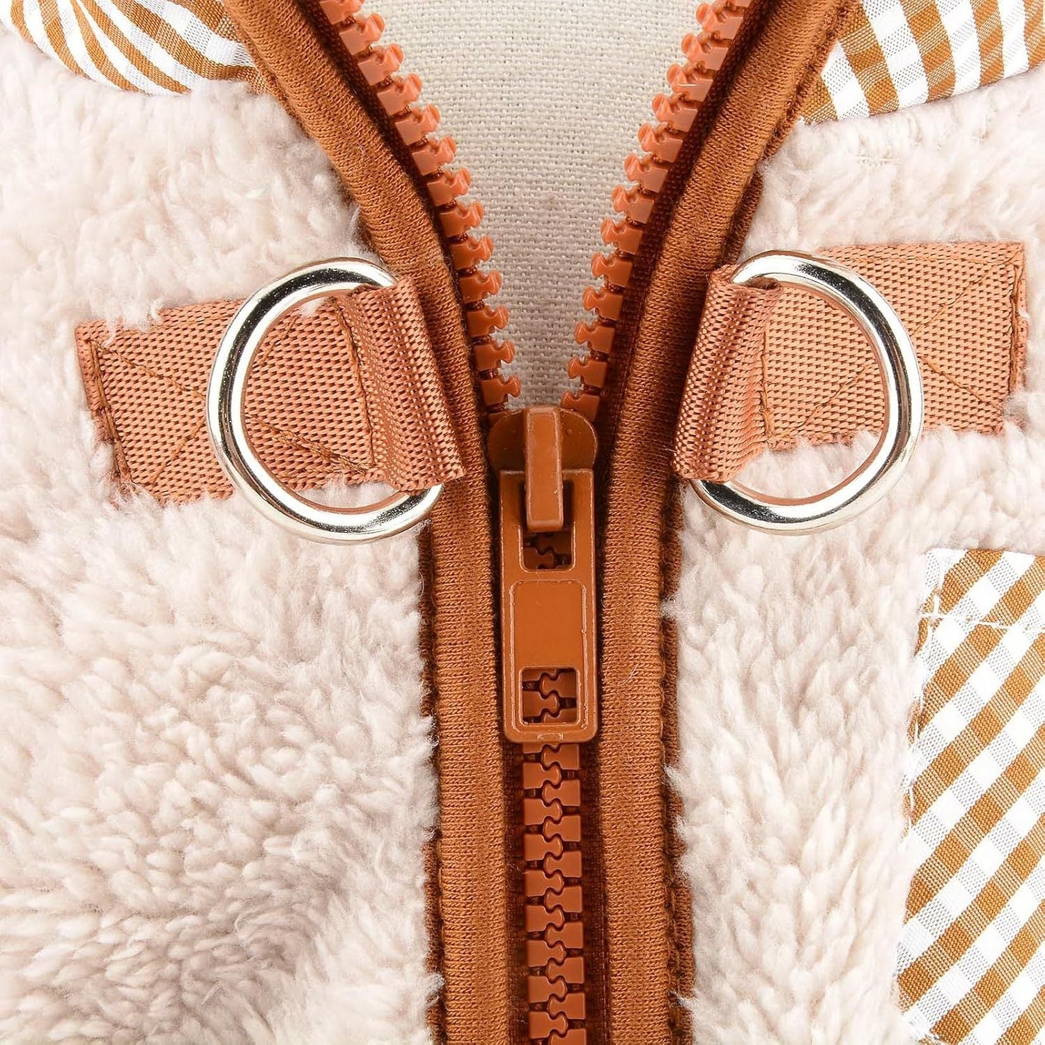 Plush Fleece Dog Coat For Small Dogs