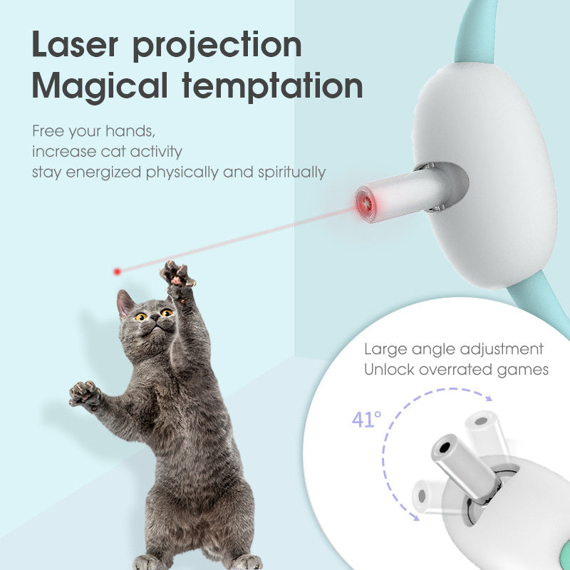 Automatic Cat Toy Smart Laser Cat Collar