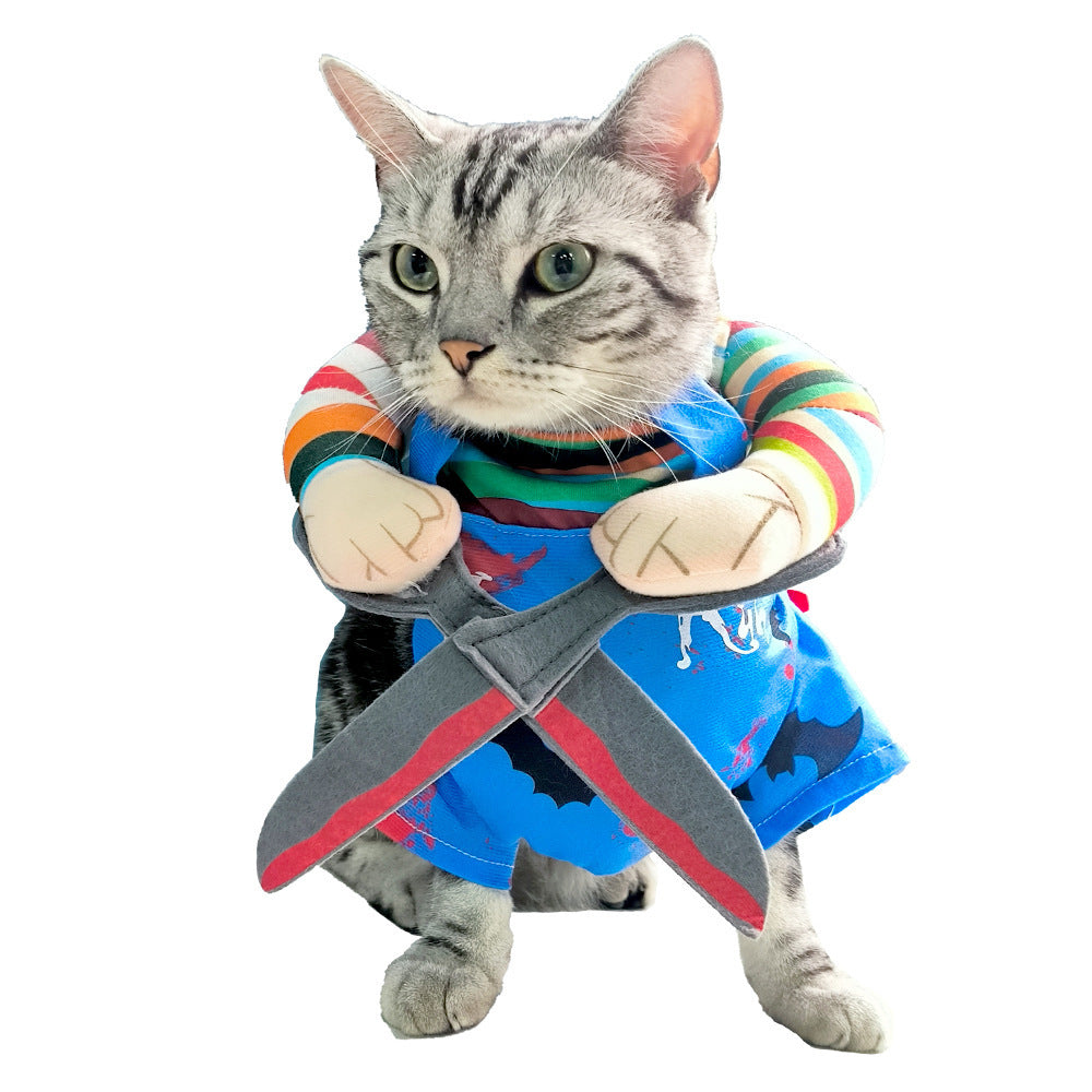 Pet Halloween Costume cat / Chucky