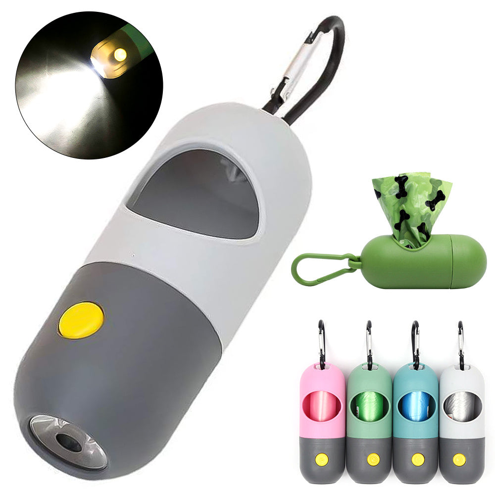 Led Light Pet Waste Bag Dispenser For Dogs and cats